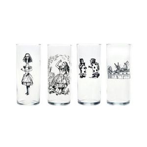 Fish Eddy Alice in Wonderland - drinking glass